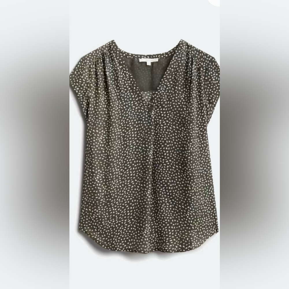 Monday Fun Lillian V Neck Blouse-size XXL